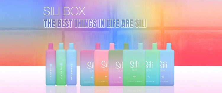 New Sili Box Turbo Hit 6000 Disposable Vape THE ART OF VAPE