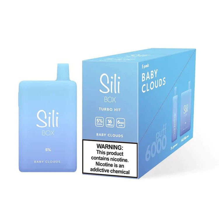 New Sili Box Turbo Hit 6000 Disposable Vape THE ART OF VAPE