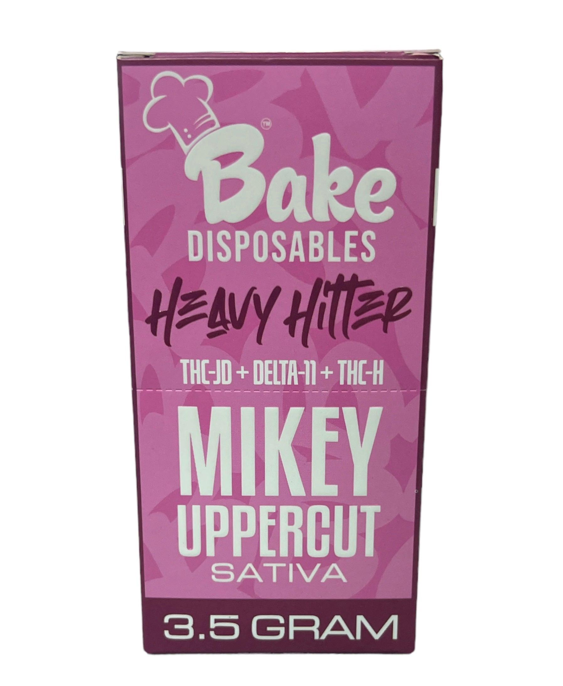 BAKE HEAVY HITTER 3.5G DISPOSABLES(1CT) THC-JD+Delta-11+THC-H