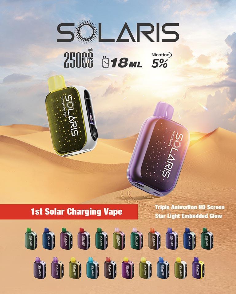 Solaris 25,000 Puff Vape-1ct